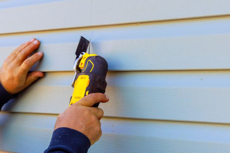 Professional Siding Repair in Action